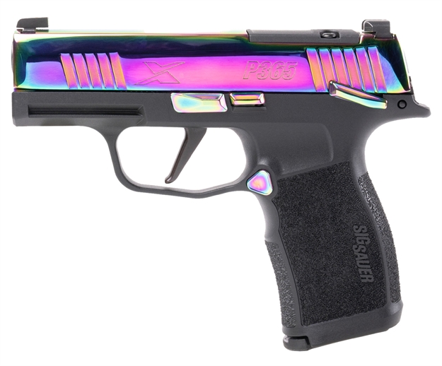 Picture of Sig Sauer P365x Rainbow 9Mm 3.1" OR Xray3 (2)12Rd Man Safety 365X9RBTMS 798681677856