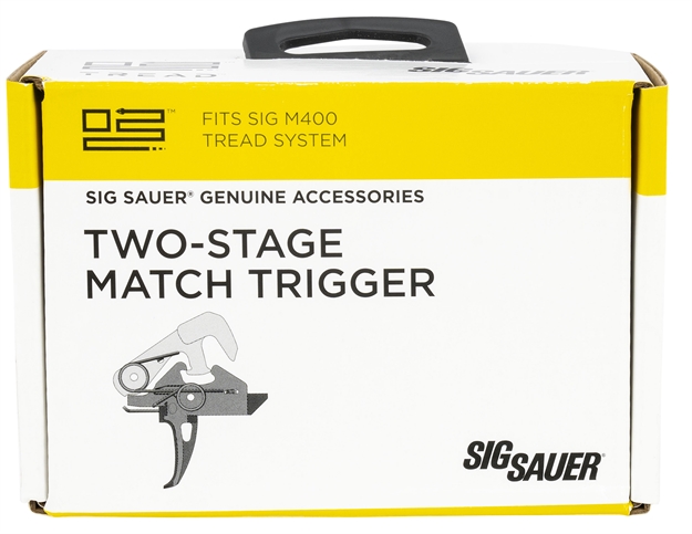 Picture of Sig Sauer 8900696 Tread M400 Trigger Kit Two Stage Flat Trigger With 5 Lbs Draw Weight For AR 15/M4/Sig M400/Mcx/516 798681654819