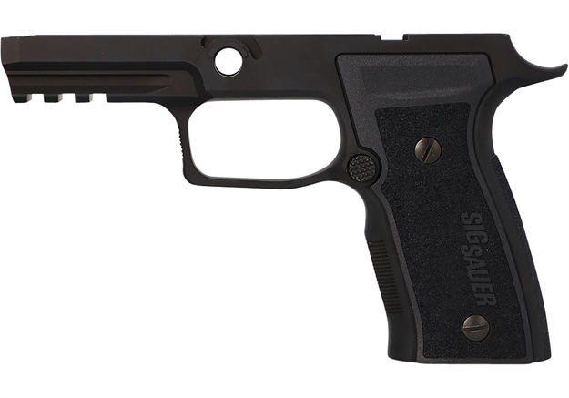 Picture of  Sig Sauer 8901514 P320 Grip Module Axg Carry, 9Mm Luger/40 S&W/357 Sig, Black Aluminum Medium Grip Frame, Polymer Grip Panels, Fits Sig P320 (Non-Manual Safety)