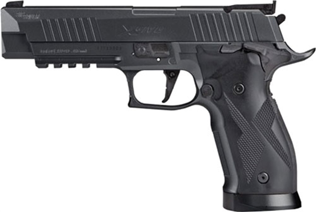 Picture of Sig Sauer Airguns Airx5177blk P226 X-Five Air Pistol Co2 177 Pellet 20+1 4.50" Black Polymer Grips AIR-X5-177-BLK
