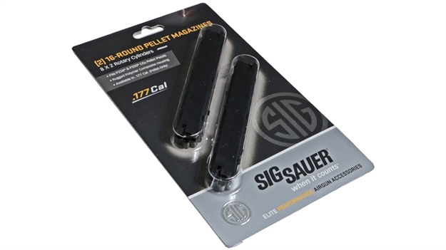 Picture of Sig Sauer Airguns Airampc17716 Replacement Magazine  177Pellet Black Polymer AMPC-177-16 798681543427