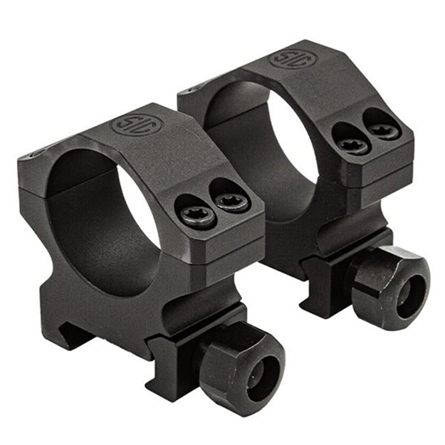 Picture of Sig Sauer Alpha1 Scope Ringd 35Mm, Med Profile 0.95". , Alum., Sig Hunting, Complete Set, Matte Black SOA10023 798681616497