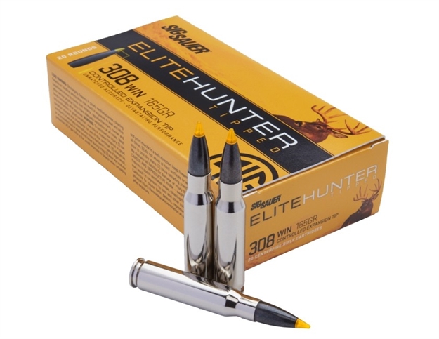 Picture of Sig Sauer Elite Hunting 308Win 165Gr Tip 20Rds/Bx E308TH220