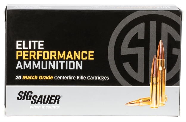 Picture of Sig Sauer E3wmm120 Marksman Elite  300 Win Mag 190 GR Open Tip Match 20 Per Box/ 25 Case E3WMM1-20 798681552955