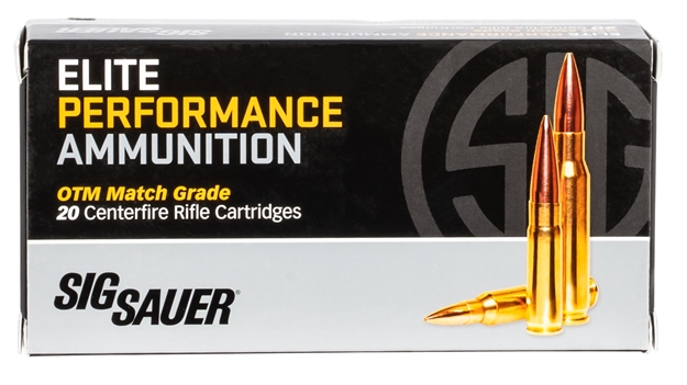 Picture of Sig Sauer E6mmcm220 Marksman Elite  6Mm Creedmoor 107 GR Open Tip Match 20 Per Box/ 10 Case SGE6MMCM2-20