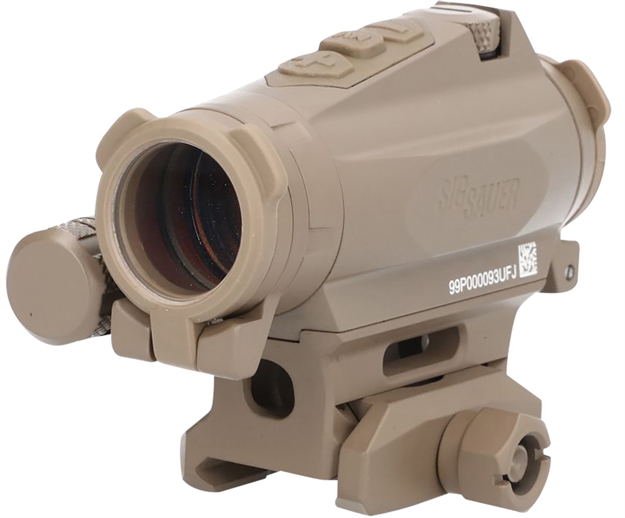 Picture of  Sig Sauer Electro-Optics Sor44002 Romeo4xt-Pro  Flat Dark Earth 1 X 20 MM 2 Moa Red Ballistic Circle Dot Multi Reticle