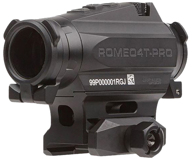 Picture of  Sig Sauer Electro-Optics Sor44101 Romeo4t Pro Black 1 X 20 MM 2 Moa Red Quad Ballistic Dot/65 Moa Circle