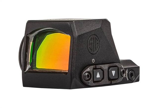 Picture of  Sig Sauer Electro-Optics Sorx1200 Romeo-X Compact Black Anodized 1 X 24 MM 2 Moa Red Dot/32 Moa Circle Multi Reticle