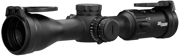 Picture of  Sig Sauer Electro-Optics Sow42003 Whiskey4  Black 2.50-10X42mm, 30Mm Tube Quadplex Reticle