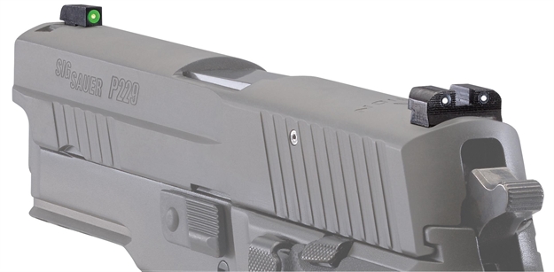 Picture of  Sig Sauer Electro-Optics Sox10001 X-Ray3 Day/Night Sight Set Green Tritium/Green Outline Front, Green Tritium Rear 798681524709