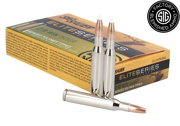 Picture of Sig Sauer Elite Hunting 270W 150Gr Accu 20Rds/Bx E270AB15020 798681644407