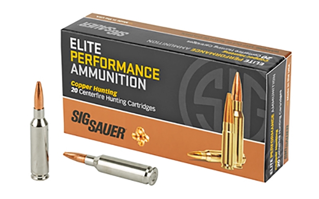 Picture of Sig Sauer Ammo 6Mm Creed 80Gr Elite Copper Hunt 20/10 SGE6MMCH1-20 798681614073
