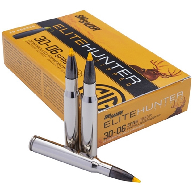 Picture of Sig Sauer Elite Hunting 30-06 165Gr Tip 20Rds/Bx E3006TH220
