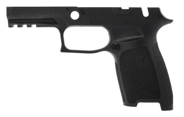 Picture of  Sig Sauer 8900030 P320 Grip Module Carry (Large Grip Module) 9Mm Luger/40 S&W/357 Sig, Black Polymer, Fits P320 (Manual Safety)