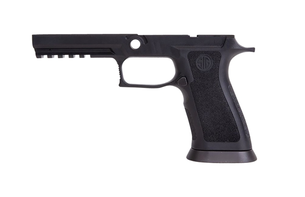 Picture of Sig Sauer Gripx5f943mblk P320 Grip Module X-Five, 9Mm Luger/40 S&W/357 Sig, Black Polymer, Medium Grip Size, Flared Magwell, Fits Full Size Sig P320 GRIP-X5-F-943-M-BLK 798681583546