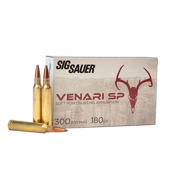 Picture of Sig Sauer V300wmsp18020 Venari  300Winmag 180Gr Soft Point 20 Per Box/10 Case V300WMSP180-20