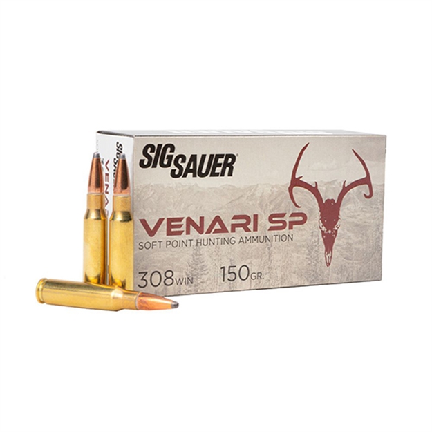 Picture of Sig Sauer Ammo Venari 308Win 150Gr SP 20/10 V308SP150-20