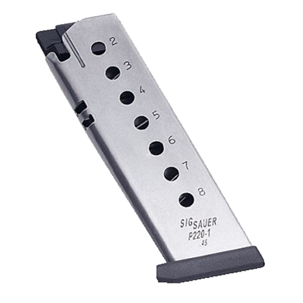 Picture of Sig Sauer Mag220458 P220  8Rd 45Acp Stainless Steel MAG-220-45-8 798681118205