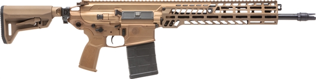 Picture of Sig Sauer Rspear76216b Mcx Spear 7.62X51mm Nato 20+1 16", Coyote, Magpul Sl-K Folding Stock, Oem Polymer Grip, Slx/Slh QD Flash Hider, Ambi Controls, Adj. Gas Block 798681674022