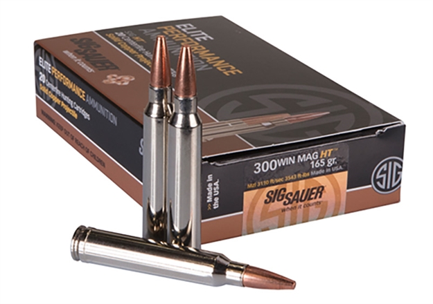 Picture of Sig Sauer E3wmh120 Elite Copper Hunting  300Winmag 165Gr Copper Solid 20 Per Box/10 Case E3WMH1-20