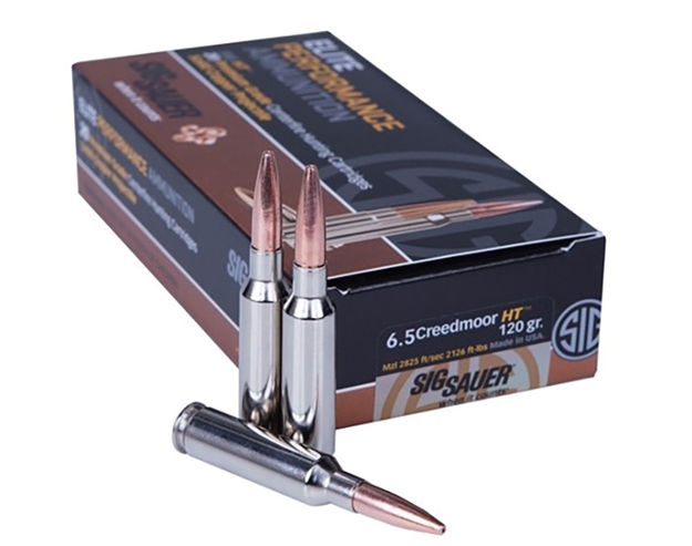 Picture of Sig Sauer Elite Performance Hunting HT Ammo, 6.5 Creedmoor, 120Gr, Box/20 E65CH1-20 798681576777