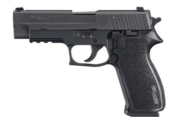 Picture of Sig Sauer 220R45bssca P220 Full Size *Ca Compliant 45 Acp 4.40" 8+1 Black Hardcoat Anodized Aluminum Frame Black Nitron Stainless Steel Slide With Black 1-Piece Ergo Grip 220R-45-BSS-CA