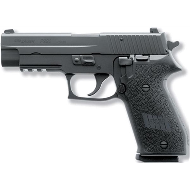 Picture of Sig Sauer P220 Standard Semi Auto Pistol 45 Acp, 4.4 In, Poly Grp, 8+1 Rnd, Full Size Blk Frame, Short Reset Trgr 220R-45-BSS