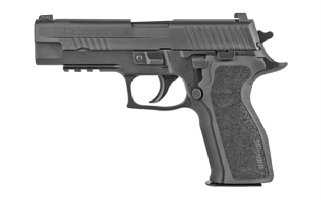 Picture of Sig Sauer P226 Semi-Auto Pistol, 9Mm, 4.4" Bbl, , Elite, Black, Siglite, E2 Grip, 15+1 Rnd E26R9BSE