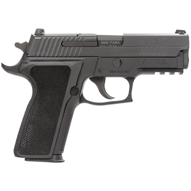 Picture of Sig Sauer 229R9eseca P229 Compact Enhanced Elite *Ca Compliant 9Mm Luger 3.90" 10+1 Black Hardcoat Anodized Black 1-Piece Ergo Grip 229R-9-ESE-CA 798681434732
