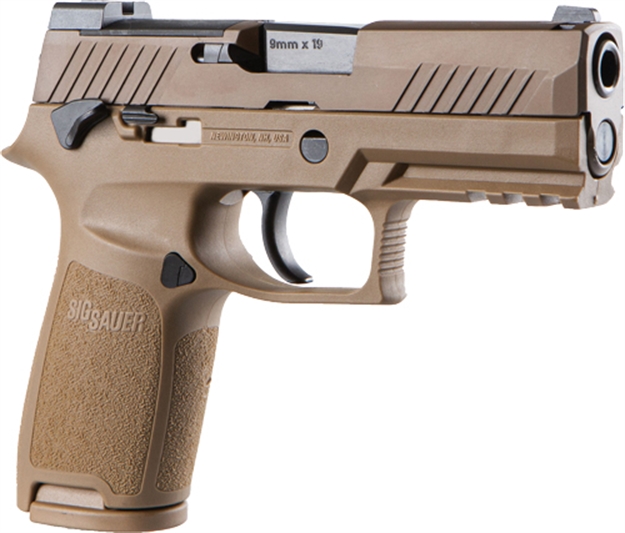 Picture of Sig Sauer P320 M18 9Mm 3.9" Nite Sgt DP Pro Plate (3)10Rd Coyote< 320CA9M18MS10