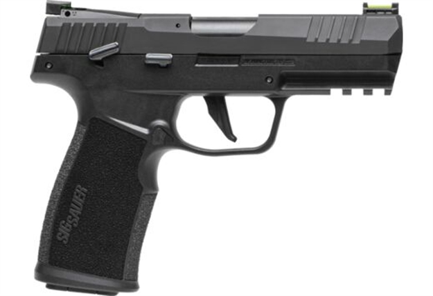 Picture of  Sig Sauer 322Cbas10 P322  22 LR 10+1 4" Black Steel Threaded Barrel, Black Hard Coat Anodized Optic Ready/Serrated Slide, Black Ss/Polymer Frame W/Picatinny Rail & Black Polymer Grips