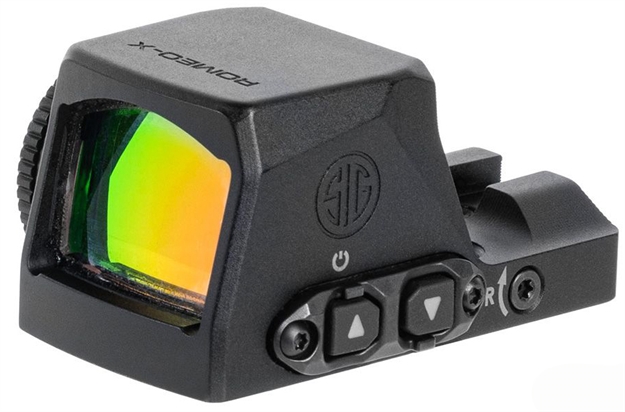 Picture of  Sig Sauer Electro-Optics Sorx1000 Romeo-X Pro Black Anodized 1 X 24 MM 2 Moa Red Dot/32 Moa Circle Multi Reticle