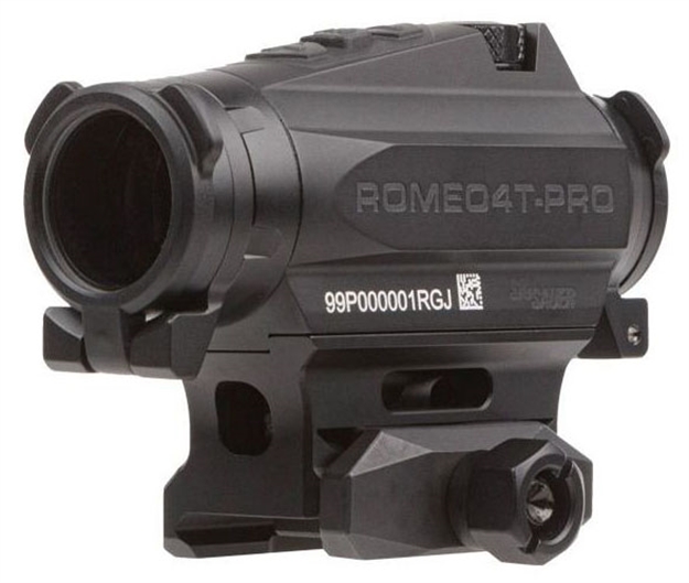 Picture of  Sig Sauer Electro-Optics Sor44101 Romeo4t Pro Black 1 X 20 MM 2 Moa Red Quad Ballistic Dot/65 Moa Circle 798681671397