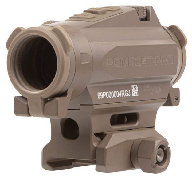 Picture of  Sig Sauer Electro-Optics Sor44102 Romeo4t Pro Flat Dark Earth 1 X 20 MM 2 Moa Red Quad Ballistic Dot/65 Moa Circle