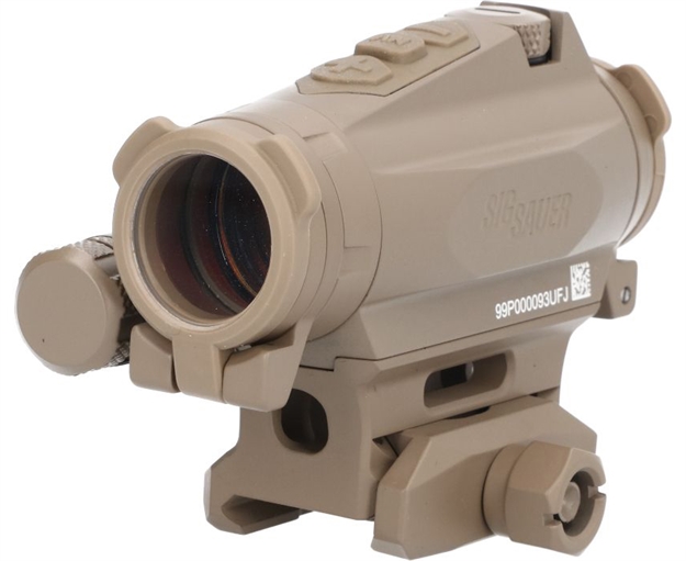 Picture of  Sig Sauer Electro-Optics Sor44002 Romeo4xt-Pro  Flat Dark Earth 1 X 20 MM 2 Moa Red Ballistic Circle Dot Multi Reticle