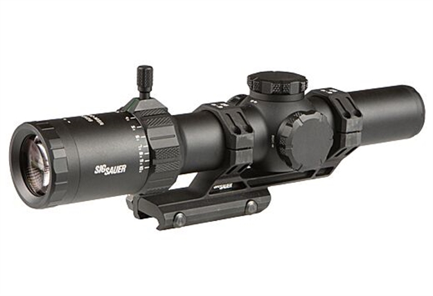 Picture of  Sig Sauer Electro-Optics Sotm11000 Tango-Msr Lpvo Black 1-10X28mm 34Mm Tube Illuminated Red Msr Bdc10 Reticle Features Throw Lever & Alpha-Msr Mount