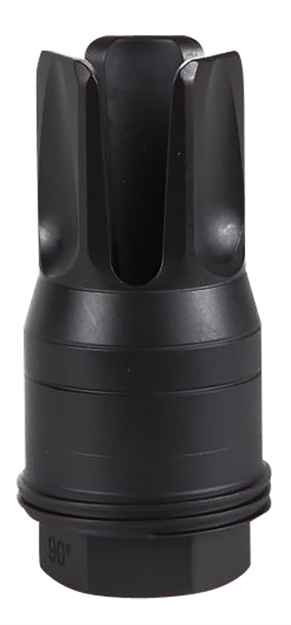 Picture of  Sig Sauer Sl55612x2890degf Clutch-Lok QD Q.D. Flash Hider Black Stainless Steel With 1/2"X28 Tpi Threads For 5.56Mm 90 Degree Taper