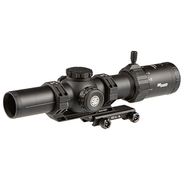 Picture of  Sig Sauer Electro-Optics Sotm11000 Tango-Msr Lpvo Black 1-10X28mm 34Mm Tube Illuminated Red Msr Bdc10 Reticle Features Throw Lever & Alpha-Msr Mount 798681656097