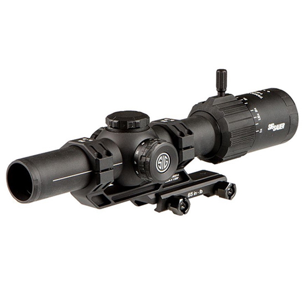 Picture of  Sig Sauer Electro-Optics Sotm81000 Tango-Msr Lpvo 1-8X24mm 30Mm Tube Illuminated Red Msr Bdc8 Reticle Features Throw Lever & Alpha-Msr Mount