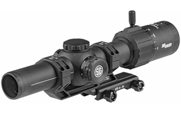 Picture of  Sig Sauer Electro-Optics Sot61000 Tango-Msr Lpvo Black 1-6X24mm, 30Mm Tube Illuminated Bdc6 Reticle Features Throw Lever & Alpha-Msr Mount 798681642502