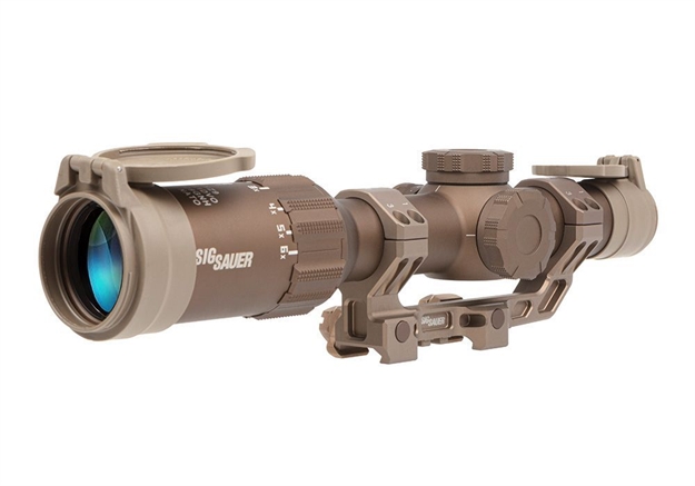 Picture of  Sig Sauer Electro-Optics Sot61dvo Tango6t Dvo Flat Dark Earth 1-6X 24Mm 30Mm Tube Illuminated Dwlr-556 Reticle