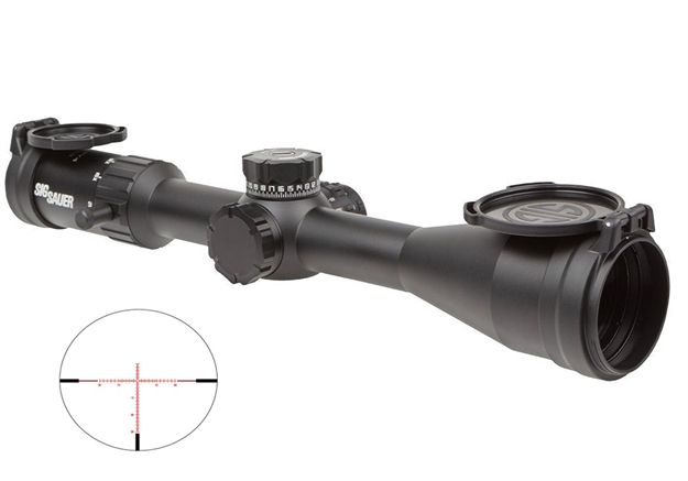 Picture of  Sig Sauer Electro-Optics Sow45001 Whiskey4  Black 5-20X50mm 30Mm Tube Moa Milling Hunter 2.0 Reticle 798681682096