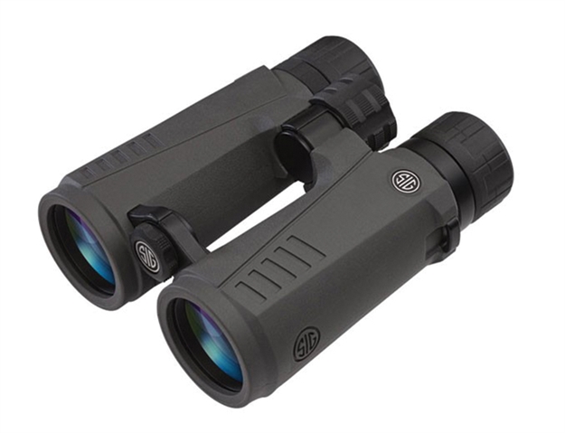 Picture of Sig Sauer Zulu7 Binocular, 10X42mm, Bak 4 Roof Prism, Graphite, 341 FT Fov @ 1000 YD SOZ71001 798681521449