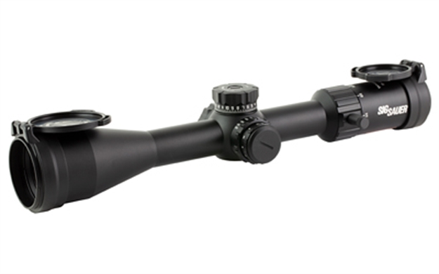 Picture of  Sig Sauer Electro-Optics Sow45002 Whiskey4  Black 5-20X50mm 30Mm Tube, Illuminated Moa Milling Hunter 2.0 Reticle
