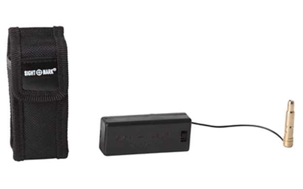 Picture of  Sightmark Sm39001 Boresight  Red Laser For 223 Rem/5.56X45mm Nato Brass Includes Battery Pack & Carrying Case