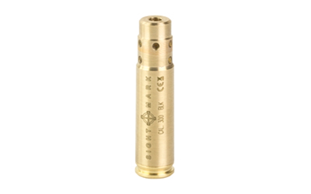 Picture of  Sightmark Sm39043 Boresight  Red Laser For 300 Blackout/ 7.62X35mm Brass Includes Battery Pack & Carrying Case 810119019448