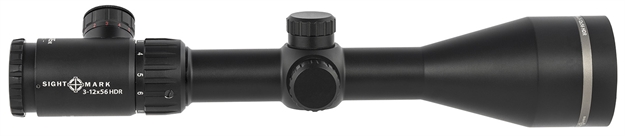 Picture of  Sightmark Sm13080hdr Core HX Black Hardcoat Anodized 3-12X56mm 30Mm Tube Illuminated Red Hdr Reticle