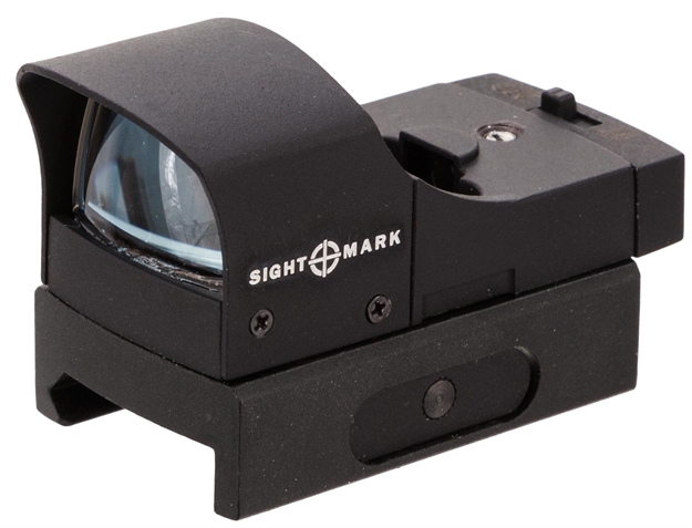 Picture of Sightmark Sm14011 Mini Shot 1X 23X16mm Obj Unlimited Eye Relief 3 Moa Black