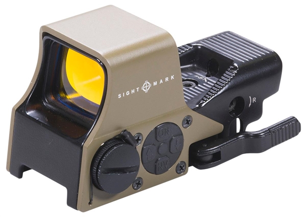 Picture of Sightmark Sm26005de Ultra Shot 1X  Obj 2 Moa 65 Moa Circle Dot Crosshair Flat Dark Earth/Matte Black Cr2