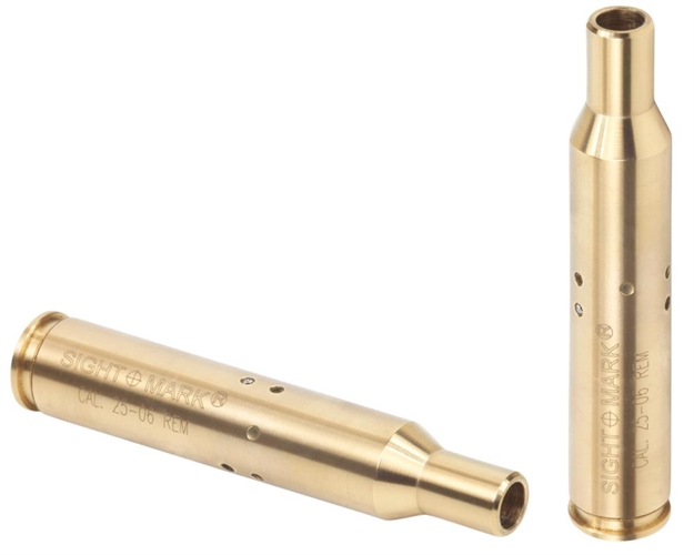 Picture of  Sightmark Sm39003 Boresight  Red Laser For 30-06 Springfield, 270 Cal, 25-06 Rem Brass Includes Battery Pack & Carrying Case 810119010025